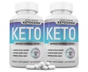 (2 Pack) Ketogenix Keto Pillen 1275MG Neu & Verbesserte Formel Enthält Apfelessig Extra Virgin Olivenöl Pulver Grüner Tee Blatt 120 Kapseln