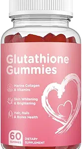 Glutathione Hautpflege - Hautaufhellung - Gummie Collagen - Anti-Aging L-Glutathione - Marine Collagen & Vitamine