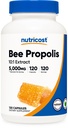 Nutricost Bee Propolis Extract 120 Kapseln für 120 Portionen pro Flasche - glutenfrei und gentechnikfrei, vegetarisches Nahrungsergänzungsmittel