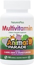 NaturesPlus Tierparade Kinder Kaubares Multivitamin - 180 Tierisch geschmierte Tabletten, Packung mit 3 - Natürliche sortierte Flavors - Vegan, Glutenfrei - 270 Gesamt Servierungen