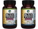 Erstaunliche Kräuter Premium Schwarz Samen Öl Kapseln - Glutenfrei, Non GMO, Kaltgepresste Nigella Sativa Aids in Verdauungs-Gesundheit, Immununterstützung, Gehirnfunktion - 90 Count, 500mg (Pack von 2)