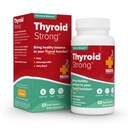 Redd remèdes, Thyroïde fort, soutient la fonction saine de thyroïde et l'équilibre, 60 capsules végétaliennes