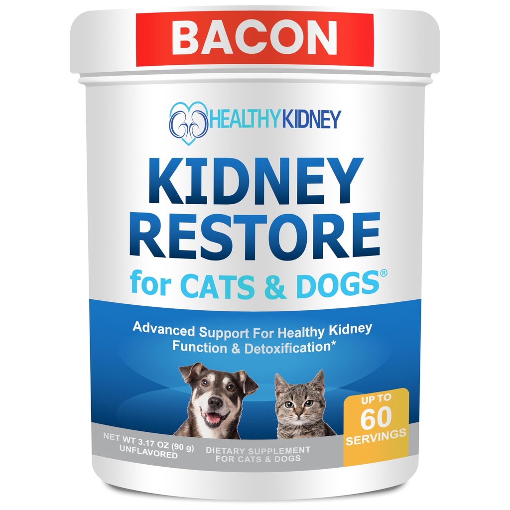 Katze und Hund Nierenunterstützung, natürliche Nieren Ergänzungen zu unterstützen Haustiere, Feline, Canine Gesunde Nierenfunktion und Urinary Tract. Essentiell für Tiergesundheit, Pet Alive, Einfach zu Katzen und Hunde Nahrung hinzufügen