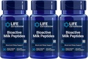 Peptides de lait bioactifs, 30 capsules végétariennes (paquet de 3)