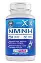 Genex Formeln 250mg NMNH (60 Kapseln - 30 Portionen) | UthpeakTM NMNH (Dihydronicotinamid Mononukleotid) NAD+ Precursor for Healthy Aging - Non-GMO, Glutenfrei, Vegetarisch