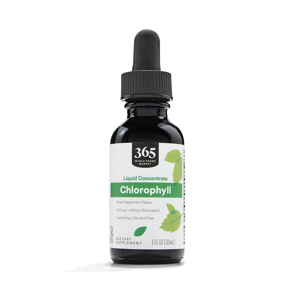 365 von Whole Foods Market, flüssiger Konzentrat Chlorophyll, Pfefferminz Flavor, 1 Fl Oz
