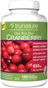 trunature Cranberry 650 mg, 140 vegetarische Kapseln (2 Packung)