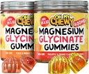 Bougies de magnésium – 2 bouteilles (60 chacune) – Mangue orange ananas et pêche