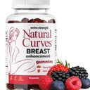 Gummies d'amélioration mammaire – Buste de renforcement et de soutien de levage – Formule végétale à base de plantes pour les seins plus complets, Perkier – Supplément de santé féminine – Fabriqué aux États-Unis – 60 Gummies