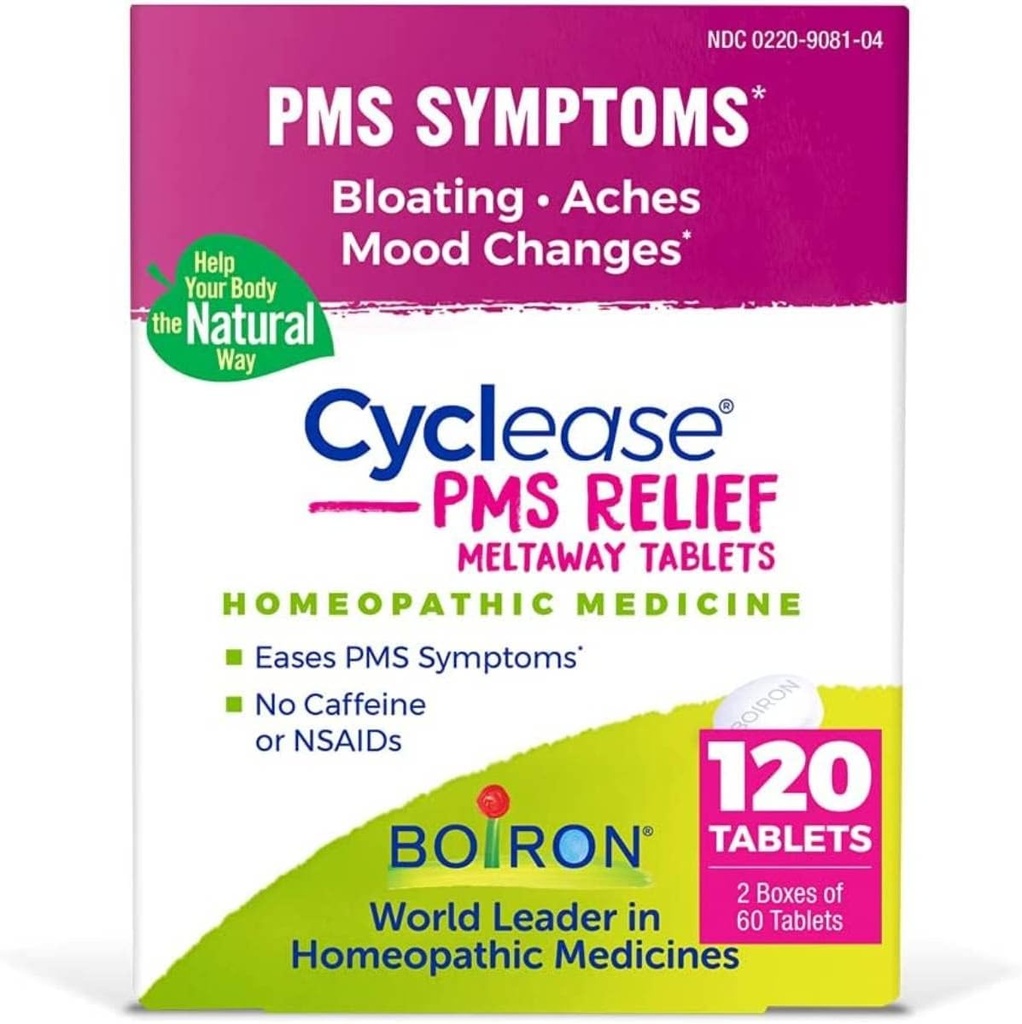 Boiron Cyclease PMS Twin Pack, 120 Tabletten Graf