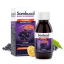 Sambucol Advanced Black Elderberry Syrup - Elderberry mit Zink und Vitamin C für Erwachsene, Sambucus Elderberry Syrup, Elderberry Liquid - 4 Fl Oz