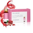 Relumines Glutathione Hydration Shots - post-summer Haut Erholung & kalte Wetter Hydration - Collagen-Boosting & Made in USA - Granatapfel Flavor – 10 Flaschen x 50 ml