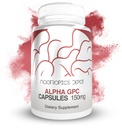Nootropics Depot Alpha GPC Kapseln | 150mg | 60 Count | Choline Supplement | Brain Health Supplement | Unterstützt gesunde Gehirn Funktion | Enhance Cognition, Gedächtnis + Fokus