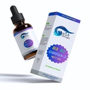 Maximale Stärke Vitamin D3 & K2 + MCT Öl & Omega 3: Flüssigkeitstropfen für Immunsystem, Gehirnfunktion & Energie (keine Füllstoffe, Non-GMO, 2 Fl Oz)