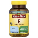 Nature faite de vitamine E 1000 UI (dl-Alpha) Softgels 60 Ct