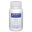 Reine Encapsulationen Zink (Kitrate) - für Immunsystem, Gewebeentwicklung & Stoffwechsel* - Mineralische Beilage mit Enzymen - hochabsorbierbare Zink - Vegan & Non-GMO - 60 Kapseln