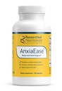 AnxiaEase - complément de soutien pour le stress, la gestion du cortisol et l'humeur - Botaniques, vitamine B6, magnésium et souches probiotiques 'Psychobiotique' (120 capsules)