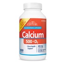 21e siècle Calcium 500 mg Plus D3 Comprimés, 400 Nombre