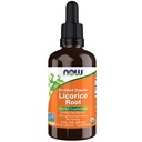 MAINTENANT compléments alimentaires, racine de réglisse biologique certifiée 2 fl. oz