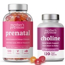 Promesse de la mère Gummies prénatales et capsules Choline Bundle