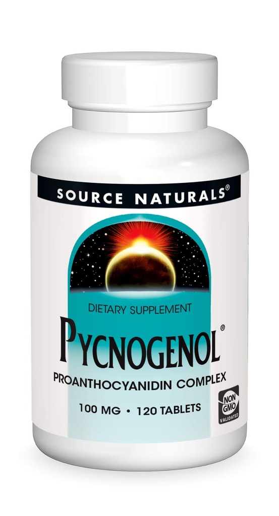 Quelle Naturals Pycnogenol, Proanthocyanidin Complex, 100 mg - 120 Tabletten