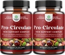Vein-Unterstützung Ergänzungen Bein und Venen - Vollkörper Zirkulationsergänzung für Spider & Varicose Venen und verbesserten Fluss mit Pferd Chestnut Extract & Flavonoids - Vegan Non-GMO Mini Caps (2 Monate)
