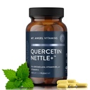 Mt. Angel Vitamines Quercetin Nettle+ - soutient l'allergie Wellness & Sinus Health, avec Quercetin avec Bromelain, conçu pour le bien-être saisonnier, certifié cGMP, fabriqué aux États-Unis, 60 comprimés