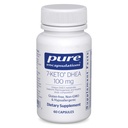 Pure Encapsulations 7-Keto DHEA 100 mg | Einzigartige DHEA Metabolit-Ergänzung zur Unterstützung von Thermogenese und gesunde Körperzusammensetzung* | 60 Kapseln