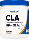 Nutricost CLA (acide linoléique conjugué) 8 oz (227 g) Poudre - Sans gluten, sans OGM