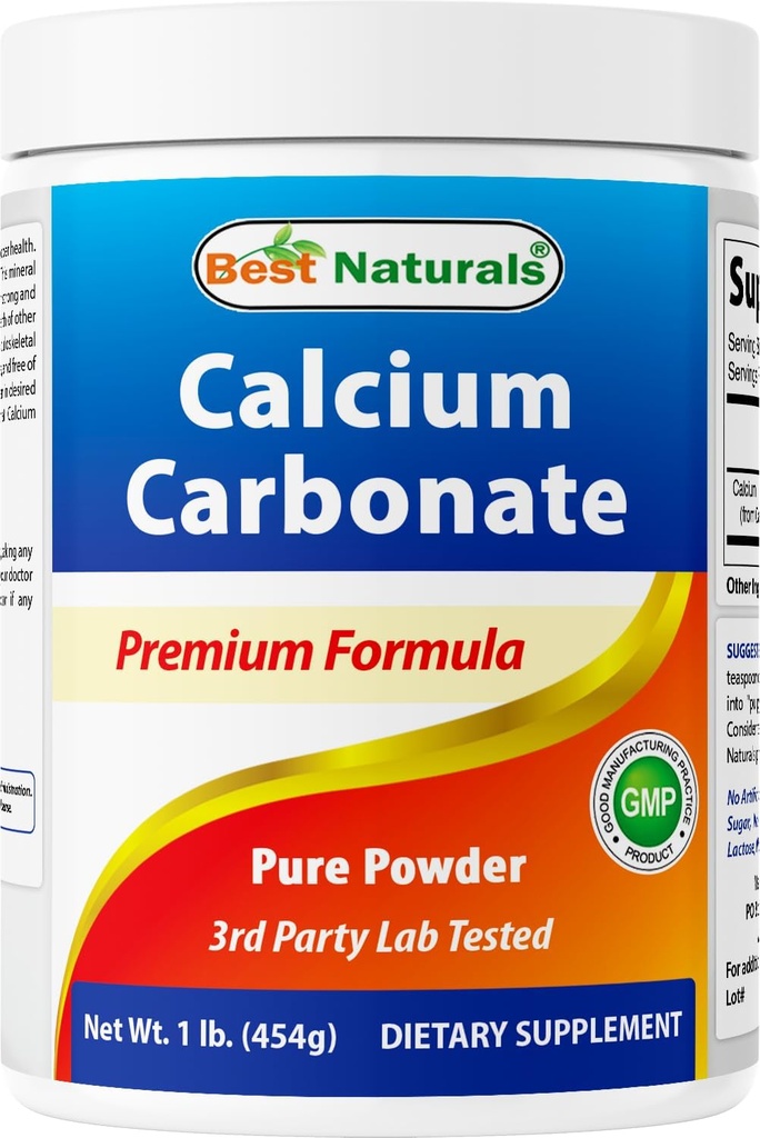 Best Naturals Calciumcarbonat-Pulver 1 Pfund - Food Grade (16 OZ (Pack von 1))