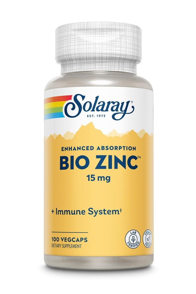 Bio Zink mit Zink Picolinat & Synergistische Inhaltsstoffe (100 Kapseln)