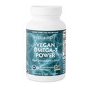 BRAINMD Dr Amen Vegan Omega-3 Power - 60 softgels à base de plantes - 1 100 mg d'EPA & DHA - Soutient la concentration, la mémoire et la santé cardiaque - Vegan, sans gluten et non-OGM - 30 portions