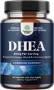 Supplément DHEA pour les femmes et les hommes - Pur DHEA 25mg pour l'équilibre hormonal, améliore la stabilité de l'humeur, la fonction cérébrale, le système immunitaire, l'énergie et la fertilité - Capsules de déshydroépiandrostérone pour adultes - 60 Ct