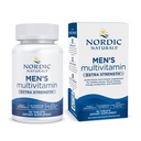 Nordic Naturals Hommes Multivitamine Extra Strength - Bone, Energy, & Blood-Vessel Support - Supplément d'immunité - 20 nutriments essentiels - 60 comprimés - 30 portions
