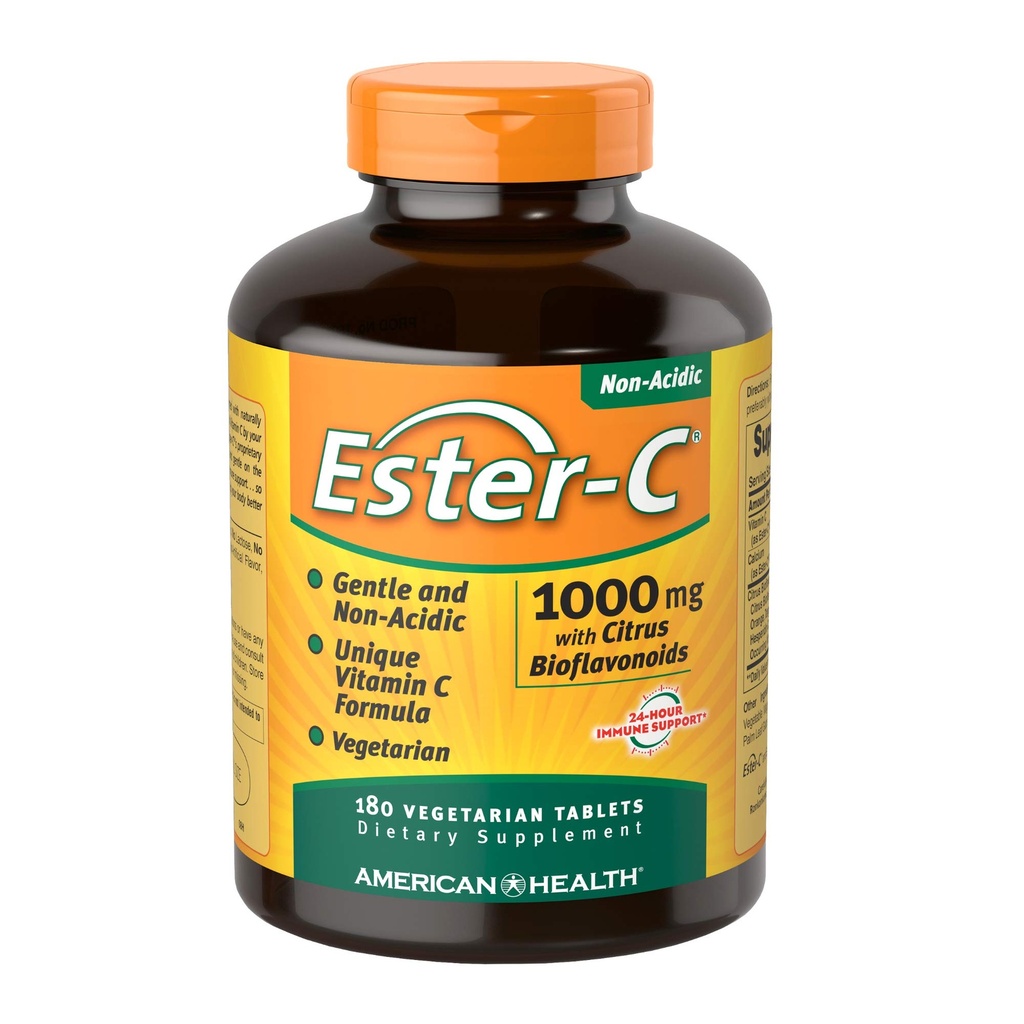 American Health Ester-Vitamin C mit Citrus Bioflavonoids 1Vitamin 000 Milligramm 180 Veg Tabs