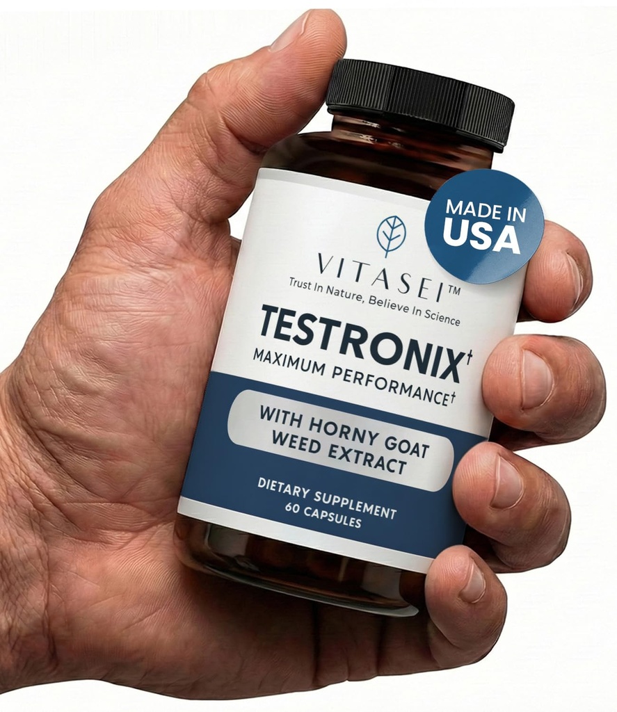 VITASEI Testronix Supplement - Nahrungsergänzungsmittel - 60 Kapseln