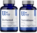 Utzy Naturals Metabolic Support Bundle | Nattokinase 100 mg und Berbecol 500 mg