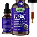Animal Essentials Super Immune - Dog & Cat Immune Unterstützung für Welpen mit Olive Leaf Extract & Echinacea, Olive Root für Hunde, unterstützt Atmungsgesundheit & Gesamt Wellness - 2 fl oz