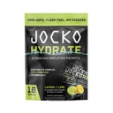 Jocko Carburant Packets Faible Sucre - Amplificateur d'hydratation Packets pour la récupération, la déshydratation, et l'exercice - avec les vitamines B6, B12 & C (16 Packets) Citron Lime