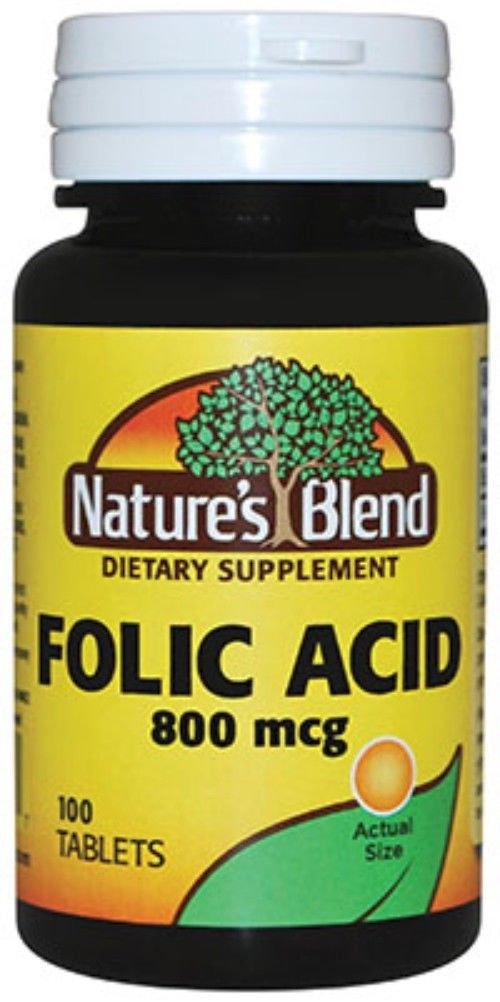 Folsäure 800 mcg 800 mcg 100 Tabs