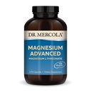 Dr Mercola Magnésium Advanced - Soutient la santé des os, des articulations et du cerveau - contribue à un sommeil plus reposant - Non-OGM, sans gluten et sans soja - 270 capsules (90 portions)