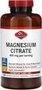 Olympian Labs Magnesium Citrate 400mg - 300 Kapseln - Einfach absorbierbar, Unterstützt gesunde Knochen, gesunde Herz und Calciumabsorption