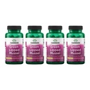 Swanson Green Lipped Mussel (gel-séché) - Supplément Nouvelle-Zélande pour la santé et la mobilité - La formule naturelle peut soutenir la santé cardiaque et la fonction digestive - (60 Capsules, 500mg chacun) (4 Pack)
