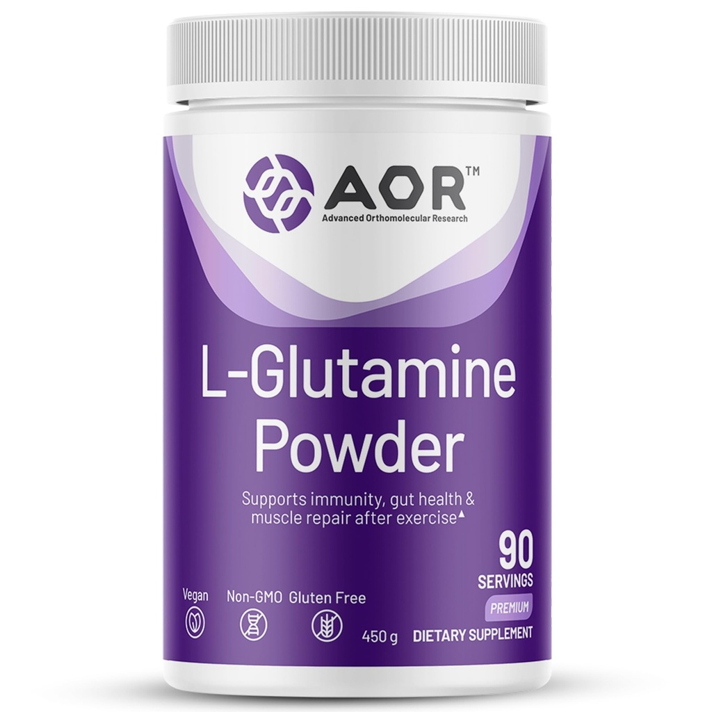 L-Glutamin-Pulver 450g, unterstützt Immunität und Gutgesundheit, Nahrungsergänzung, 90 Portionen
