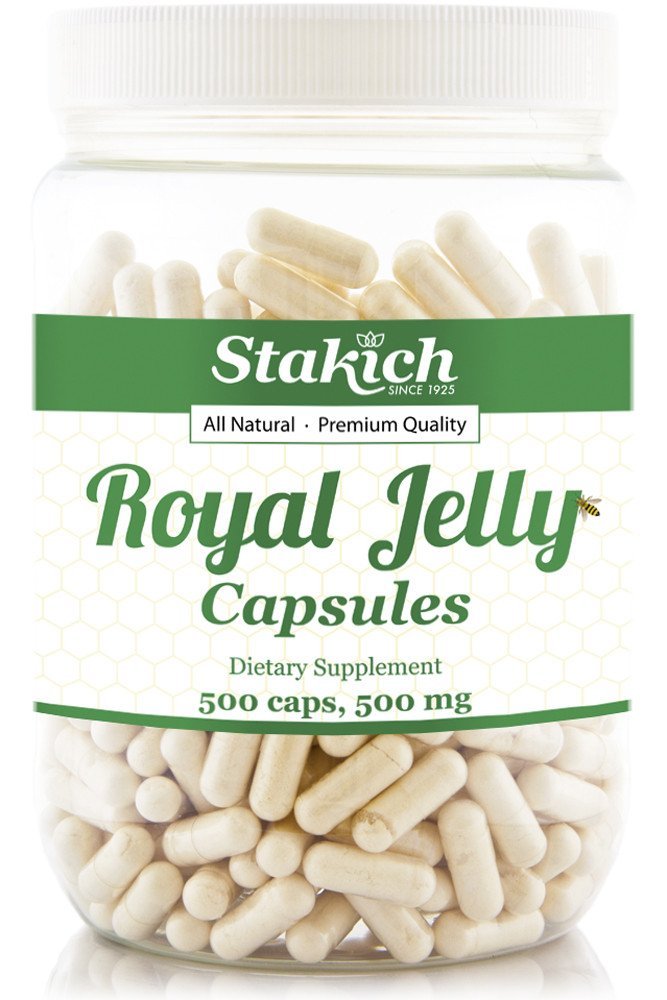 Stakich 500 mg Kapseln (Royal Jelly Kapseln 500 mg (500 Graf))