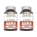 Erstaunliche Formeln L-Lysine 1000mg Aminosäure Tabletten Supplement | Non-GMO | Gluten Free | Made in USA (180 | 2 Pack)