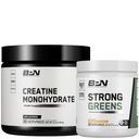 BARE PERFORMANCE NUTRITION BPN Kreatin Monohydrat & Strong Greens Bundle