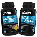 Lymphatic Drainage Supplements Pillen & Wasser Weg - Lymphatic Support Gesamte Kräuterreiniger Produkte & Natürliche Wasser Pillen Diuretika für Retention - Lymphe Node Detox Cleanse System Drainage