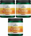 Swanson Vitamin C Pulver 100% reine Ascorbinsäure, Immunsystemunterstützung, Hautgesundheit, Herz-Kreislauf-Gesundheit, Antioxidans-Ergänzung 1000 mg (pro Servierung) 1 lb. 454 g (3 Pack)