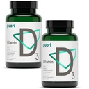 Puori Vitamin D3 Softgels, 2500 IU (62,5 mcg) - Fast Absorbierendes Vitamin D3 Nahrungsergänzungsmittel für Immunsystemunterstützung, Knochengesundheit & Dichte und gesunde Muskelfunktionen - Non-GMO & Gluten-Free - 240 Count